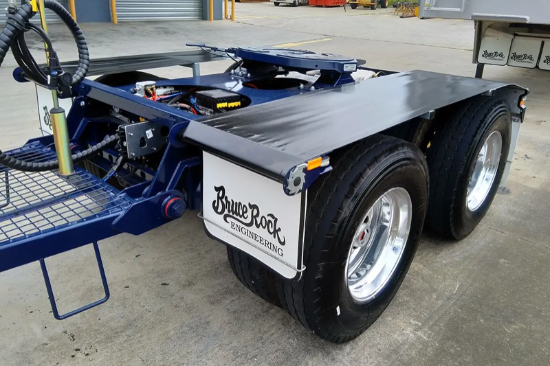 Bruce Rock Engineering belly dumper trailer