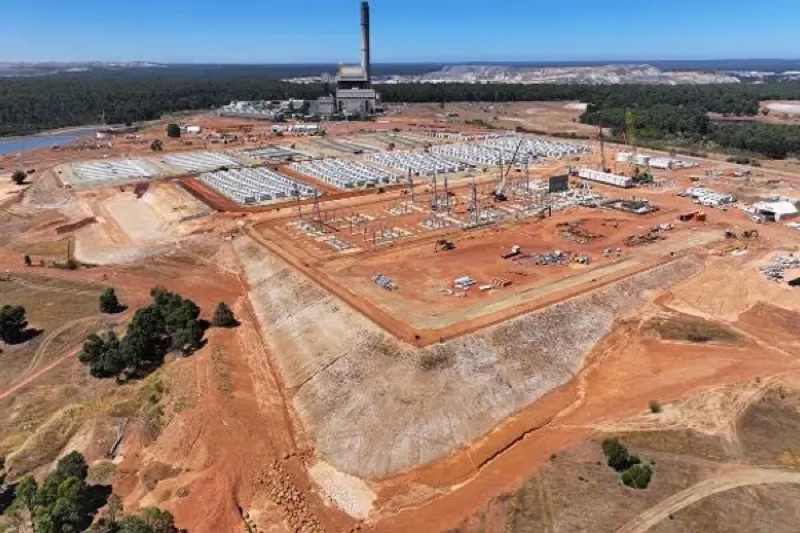 Collie BESS Stage 1 substation civil works by Cast Civil