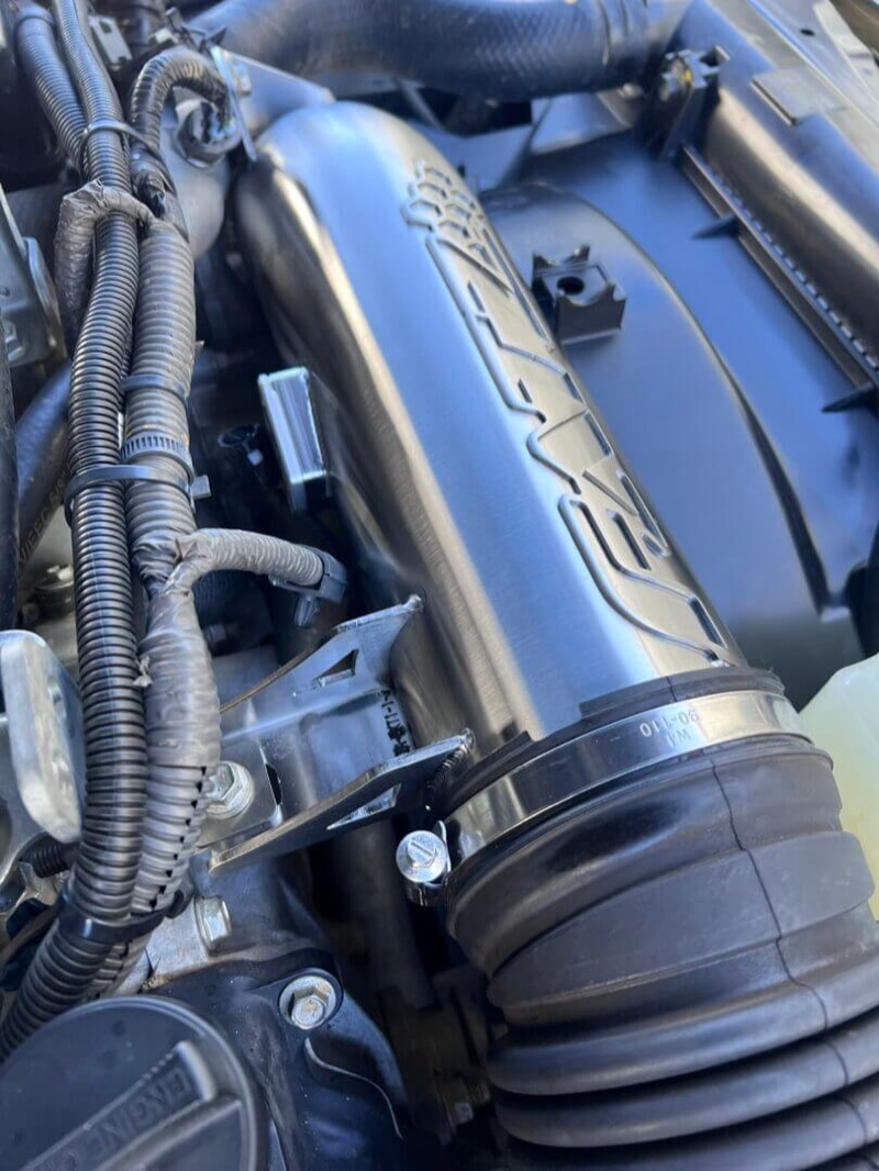 Fatz air intake system fitted to a Toyota