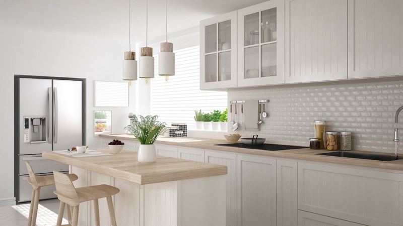 Residential tiling work by Geotile
