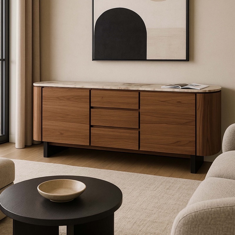 Styled Costello buffet from the Glicks Furniture range