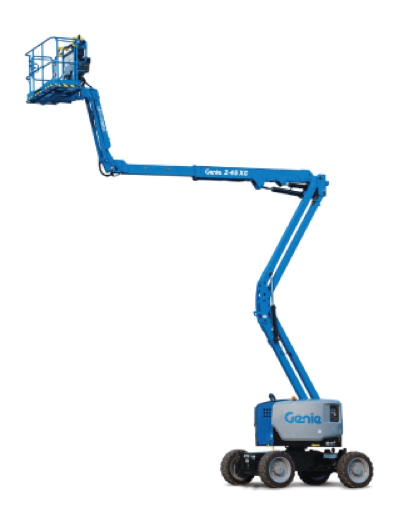 Genie diesel knuckle boom lift from the Skyreach fleet