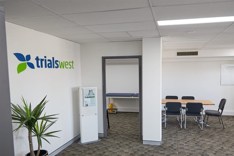 Meeting room at a TrialsWest facility