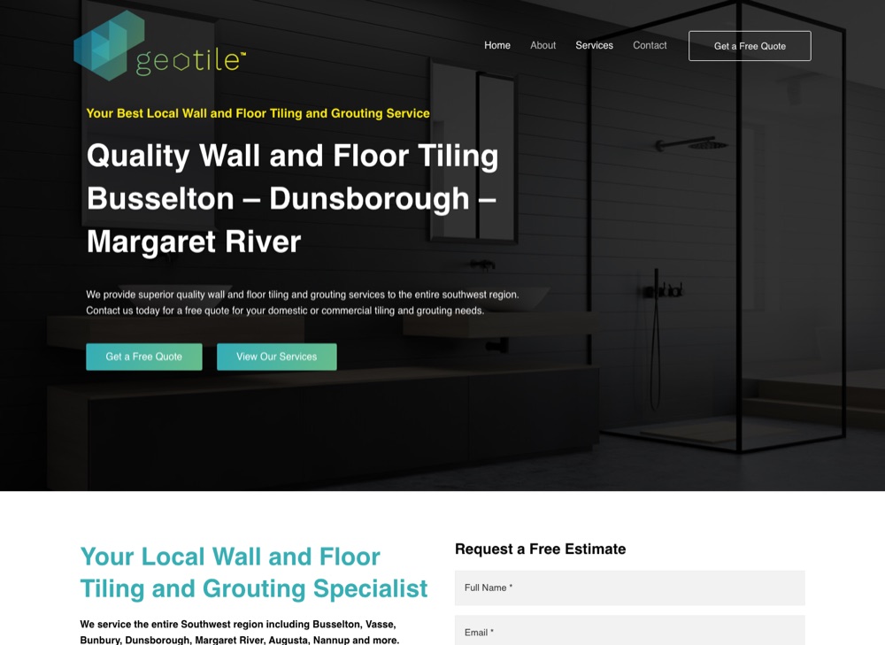 Geotile website