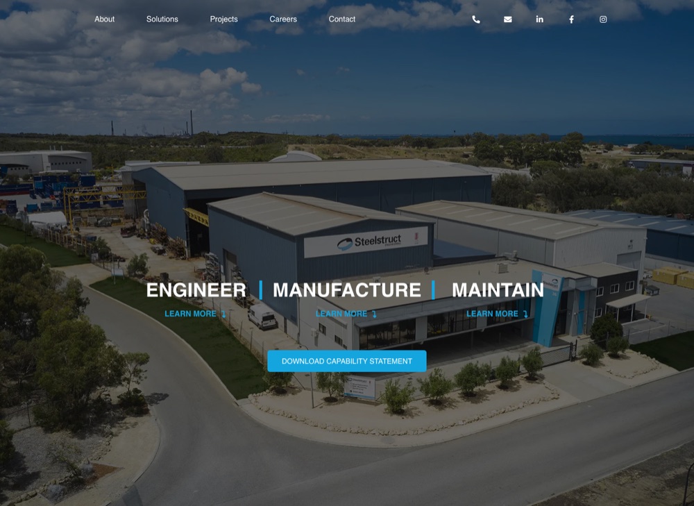 Steelstruct (Fencejumper Holdings) website