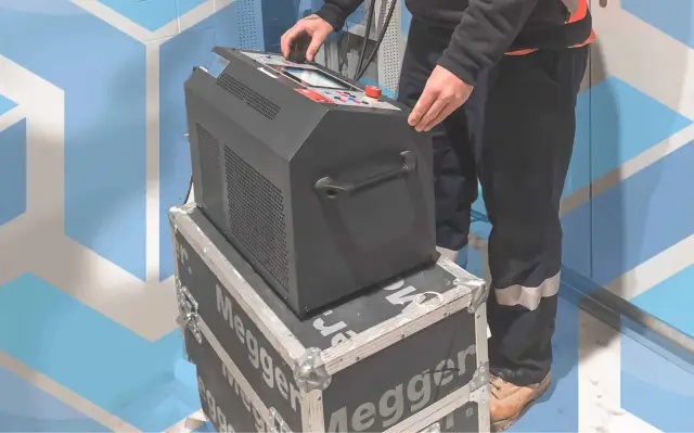 Tyden Power high-voltage testing equipment, NSW industrial website case study